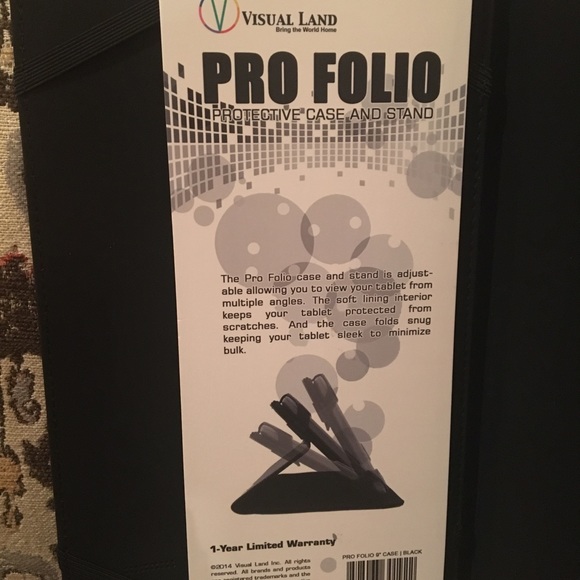 Pro Folio Universal Tablet Case and Stand - Picture 3 of 5